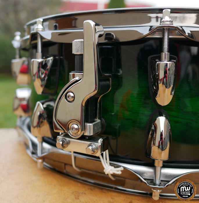 ‼️ Werbel Yamaha Live Custom 14” x 5,5” Emerald Shadow Sunburst ‼️