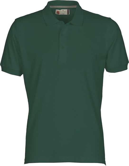 PAYPER Venice Męska Koszulka Polo 100% Bawełna Zielona Butelkowa CIemn