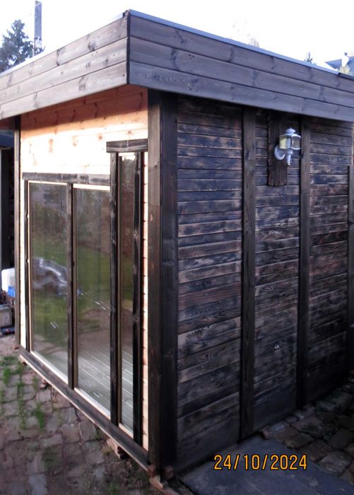 Sauna ogrodowa, domek letniskowy, domek działkowy