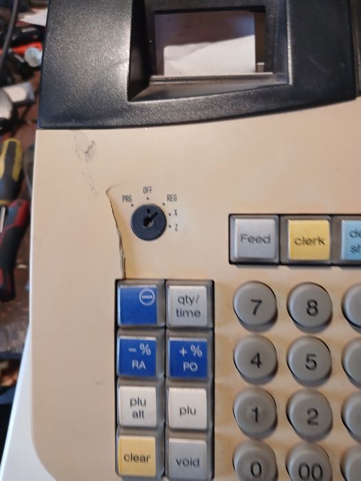 Касовий аппарат в робочому стані