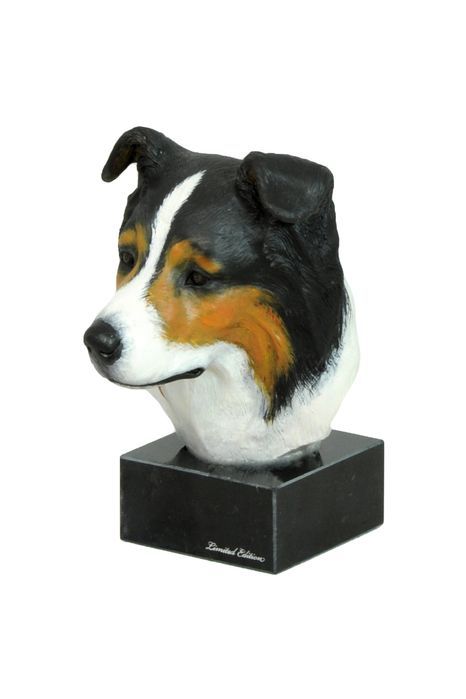 Border Collie ręcznie pomalowana statuetka Art-Dog