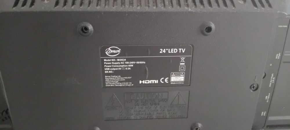 Televisão da marca Smart