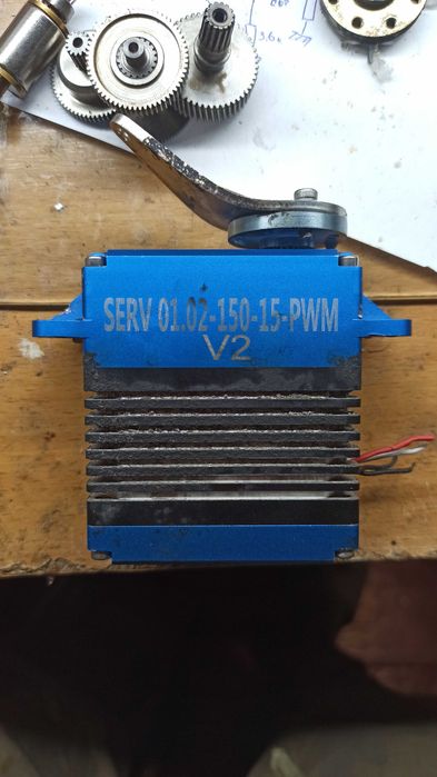 Сервопривод 150кг. SERV 01.02-150-15-PWM