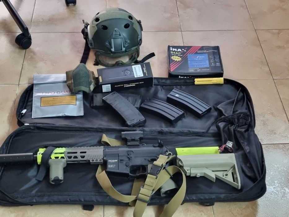 M4 airsoft com muito pouco uso