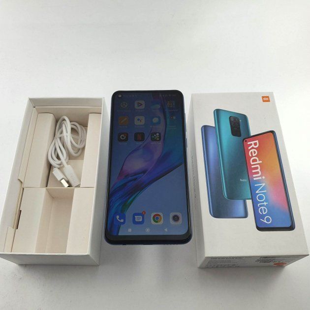 Redmi note 9 идеал полный комплект почти как новый без нюансов