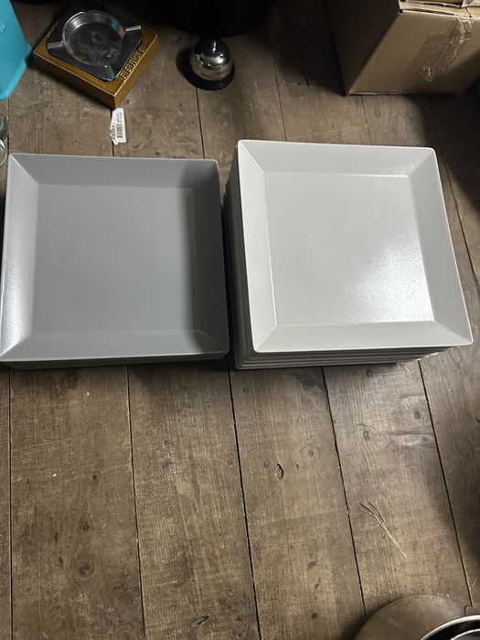 Pratos quadrados