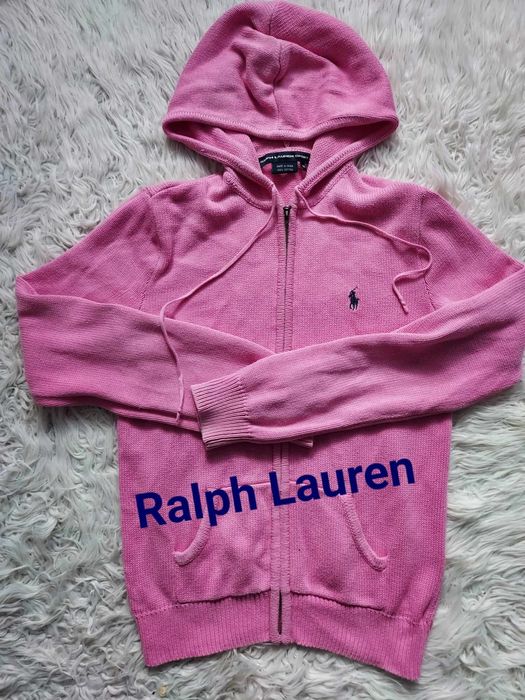 Piękny sweterek z kapturem Ralph Lauren