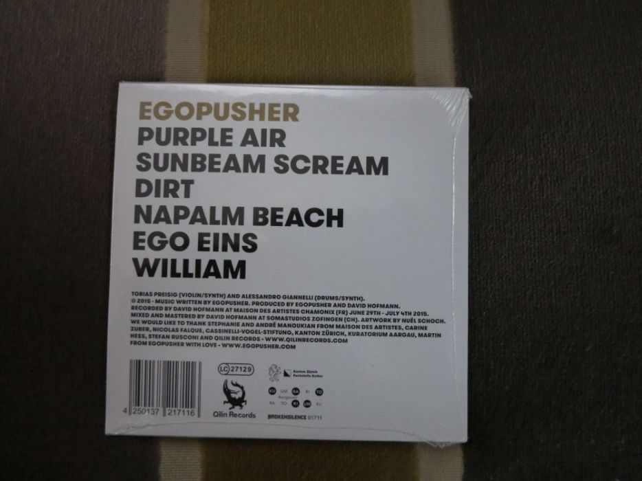 Egopusher Egopusher Ep cd nowa