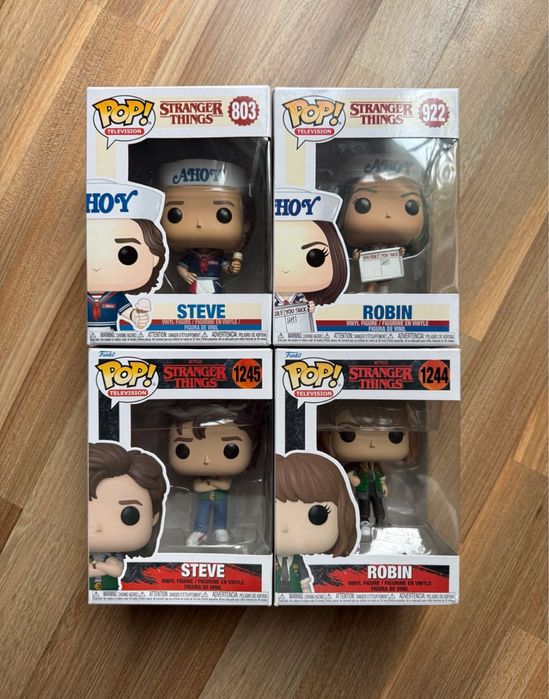 Фігурки Funko Pop Stranger Things Дивні Дива Mike Steve Will Dustin