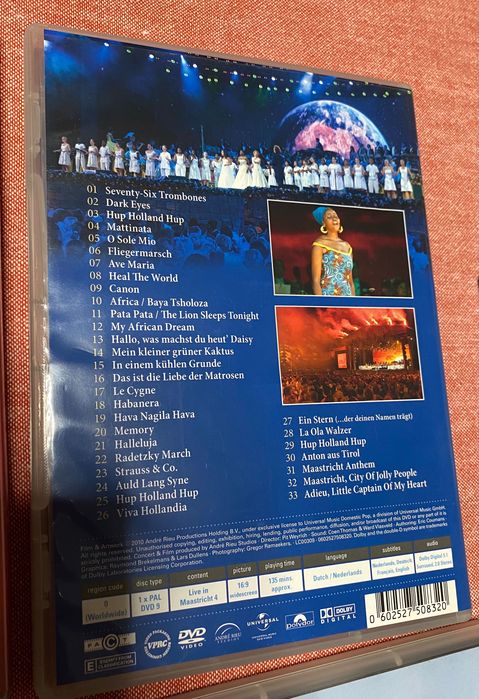 7 DVD André Rieu (como novos)