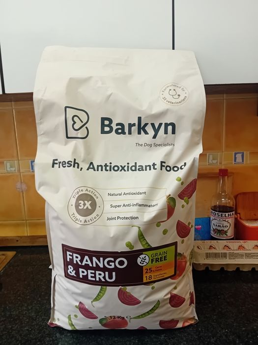 Saco comida para cão