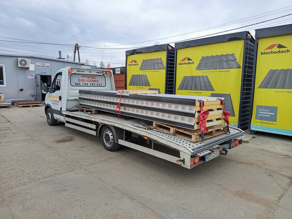 Transport Pomoc Drogowa Autolaweta Laweta Holowanie
