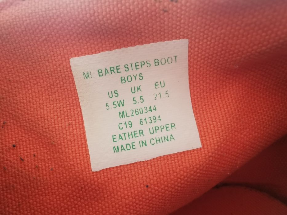 Merrell botas criança Tamanho 21.5