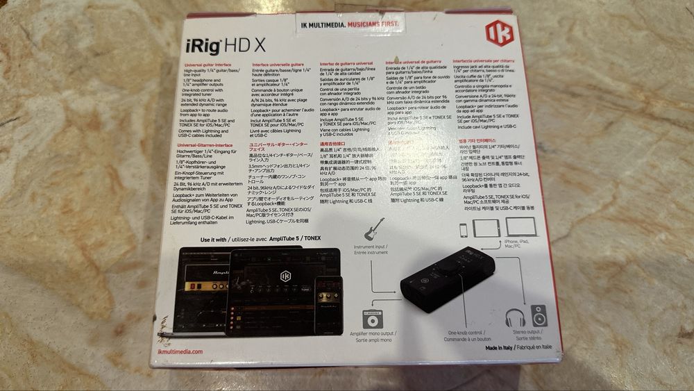 IRig HD X IK Multimedia