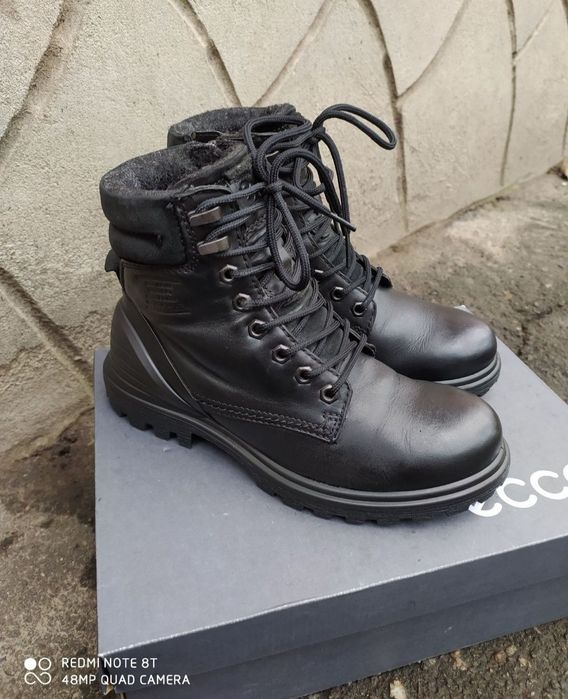 Ecco 37 ботинки на дівчинку зимові чоботи черевики сапоги взуття ессо