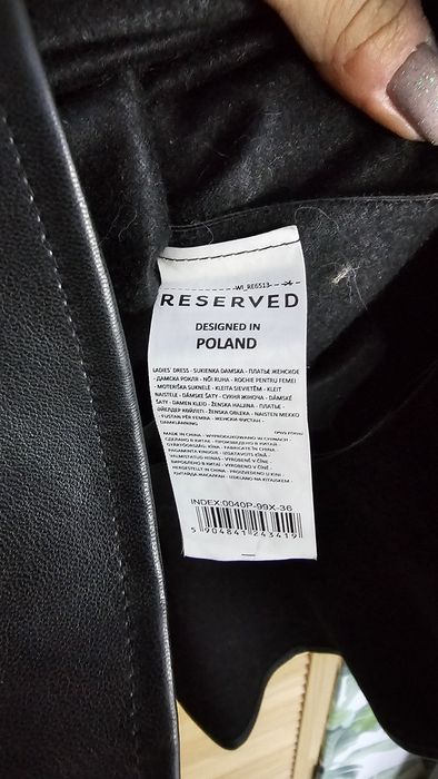 Сукня сарафан екошкіра кожзам плаття М розмір 36-38