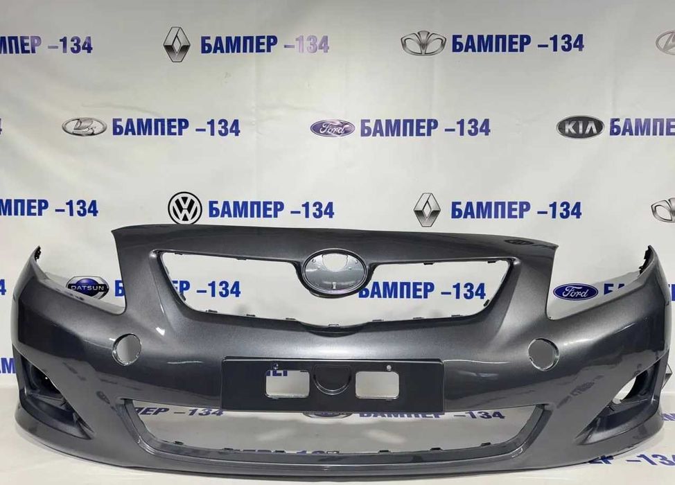 Бампер Toyota Corolla E150 (2007–2013) — в цвет кузова / Перед - Зад