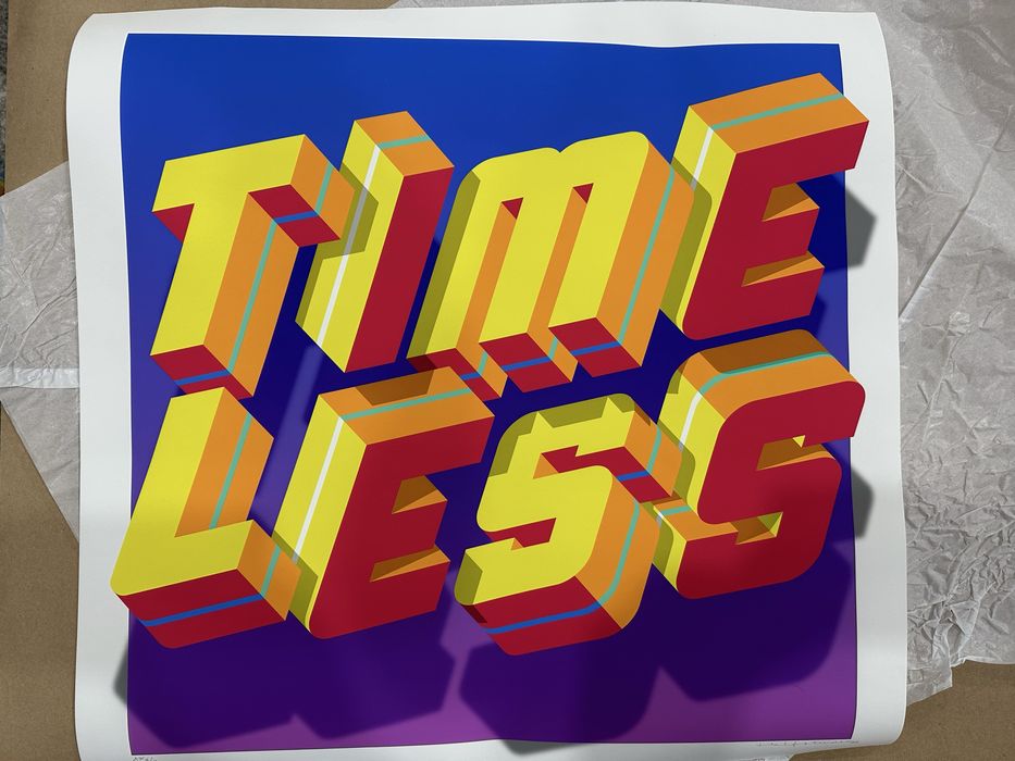 Serigrafia TIMELESS - Halfstudio