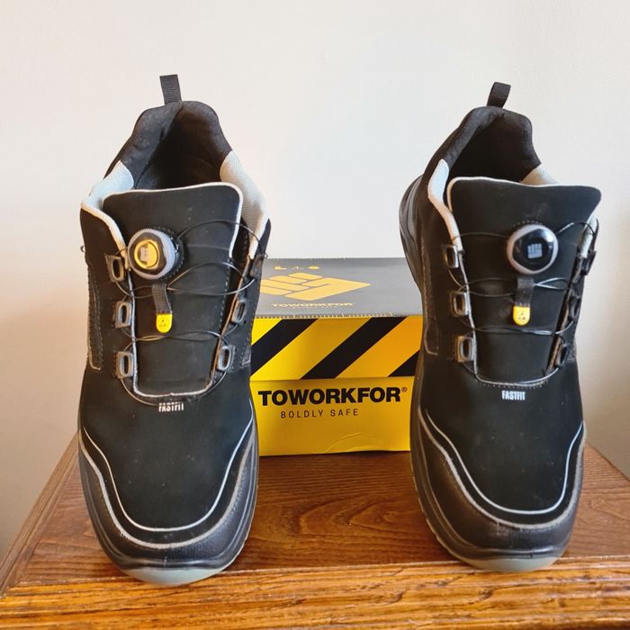 Sapatilhas de trabalho com biqueira de proteção