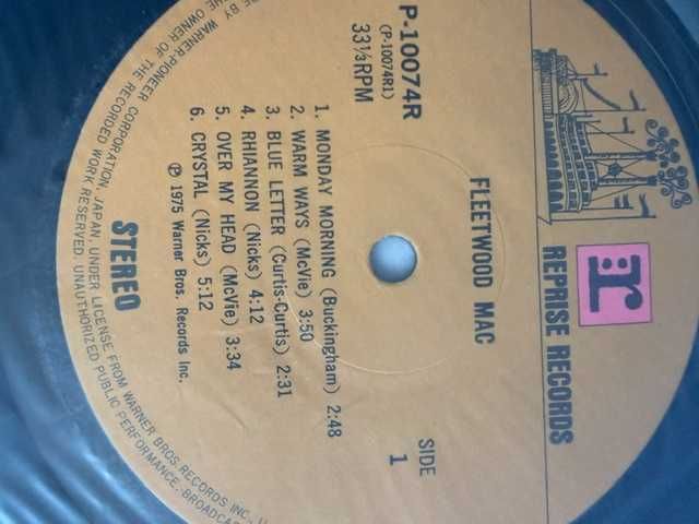 Fleetwood Mac – Fleetwood Mac | P‑10074R (Japan, record NM)