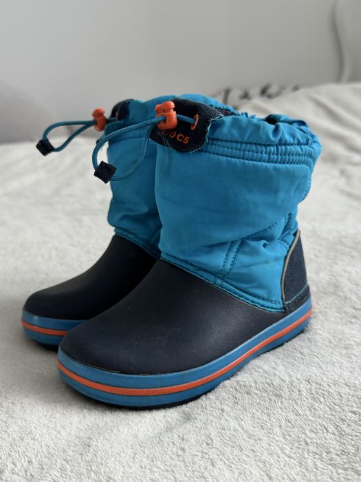 Дитячі гумаки, гумачки Crocs, на хлопчика , 10 розмір
