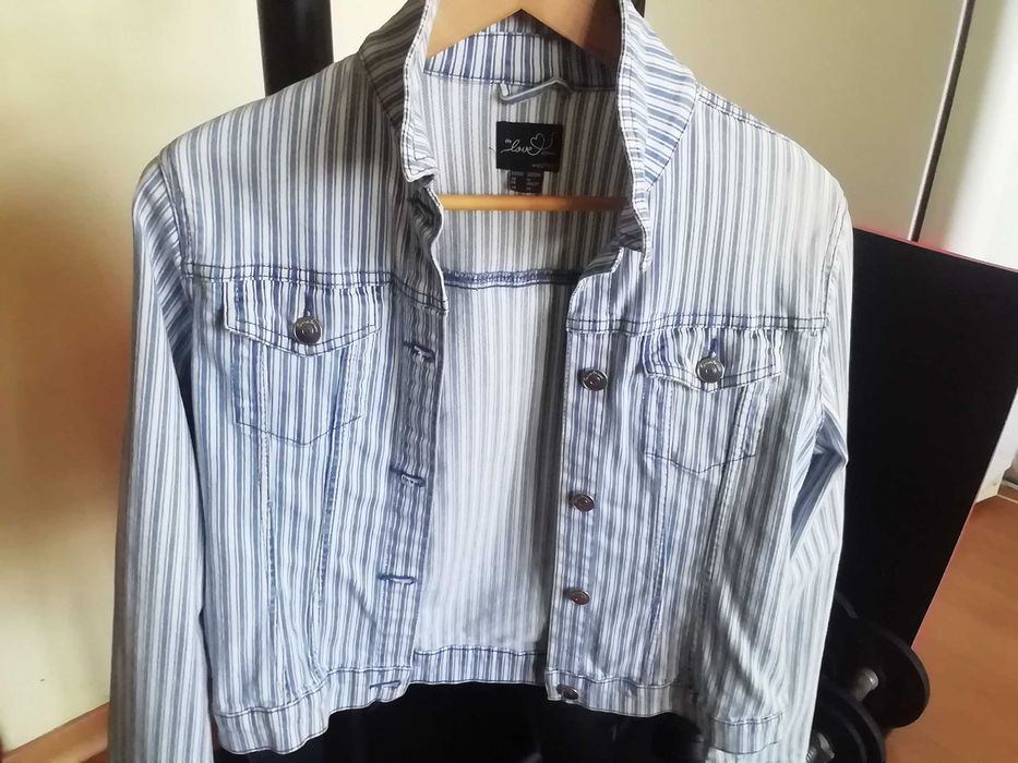 Blusão às riscas ganaga