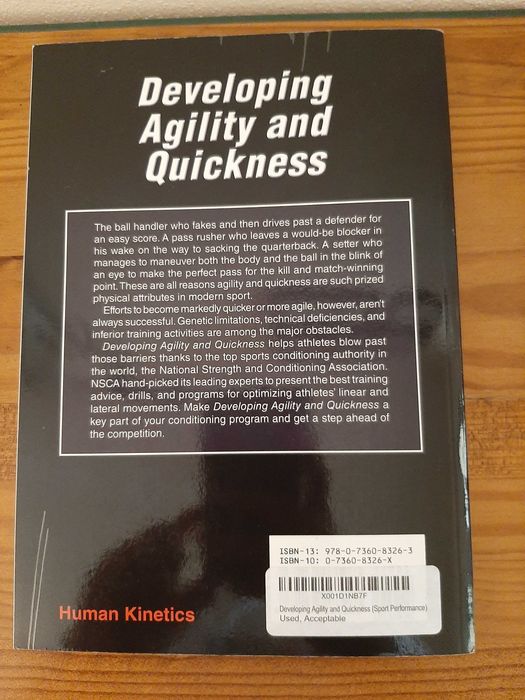 Developing Agility and Quickness NSCA64283360872834121