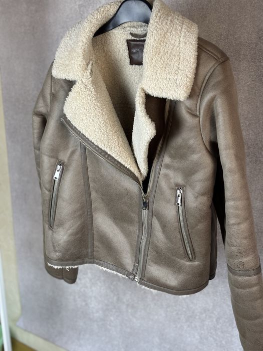 Искусственая дубленка укороченная размер м