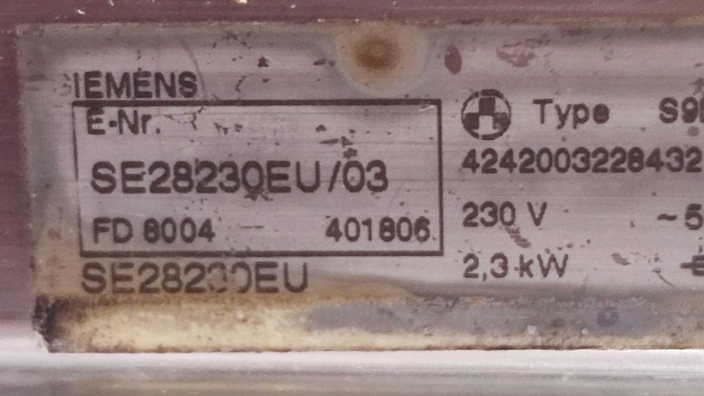 Maquina da loiça Siemens SE28230EU/03