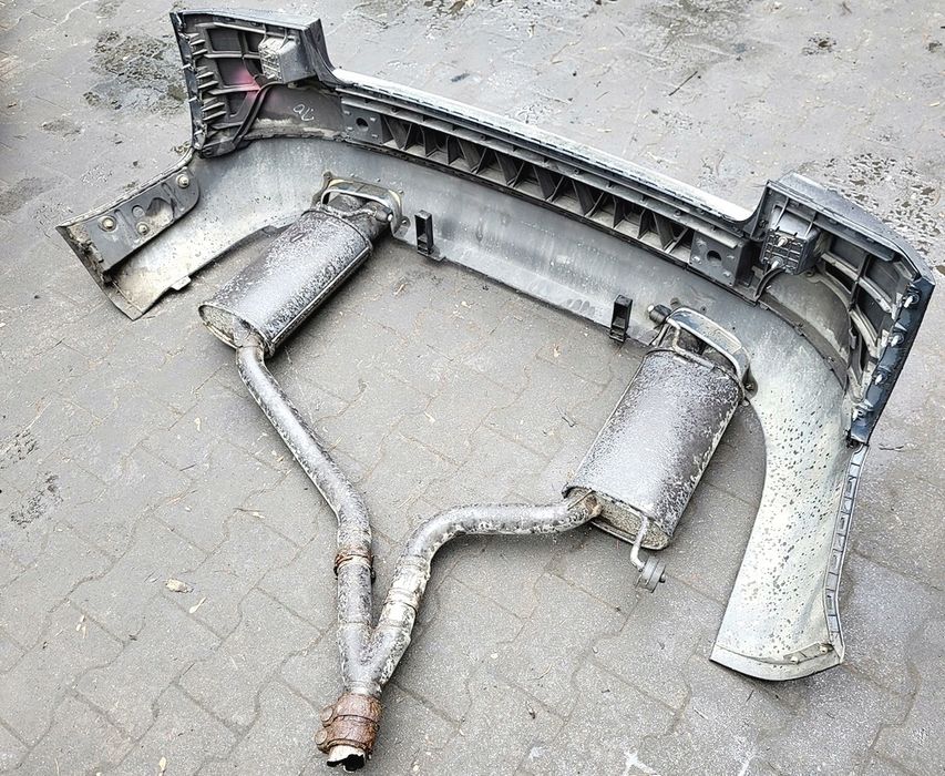 tłumik wydech tył abt audi a4 b6 sedan