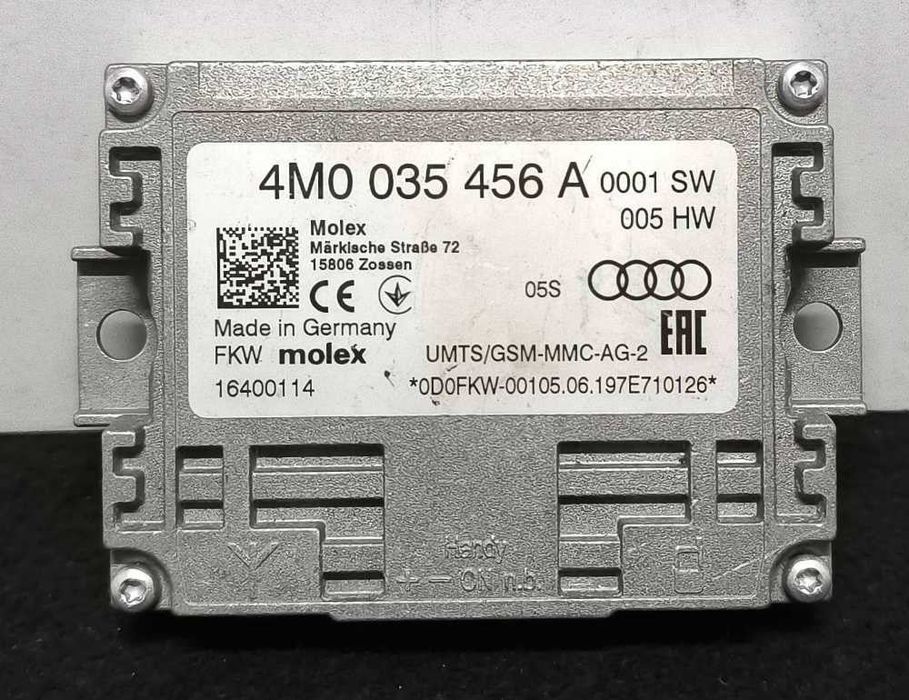 Módulo Eletrónico 4M0035456A - SEAT LEON
