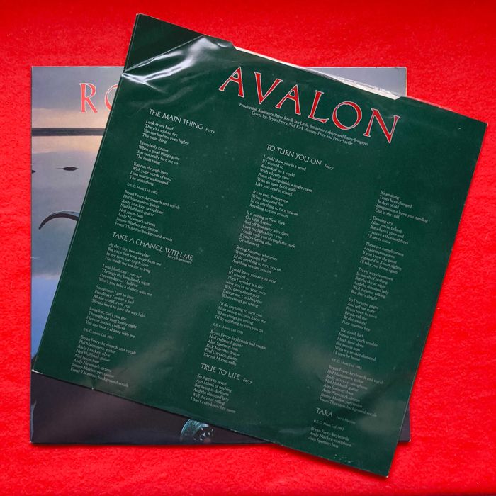 Roxy Music Avalon Vinil