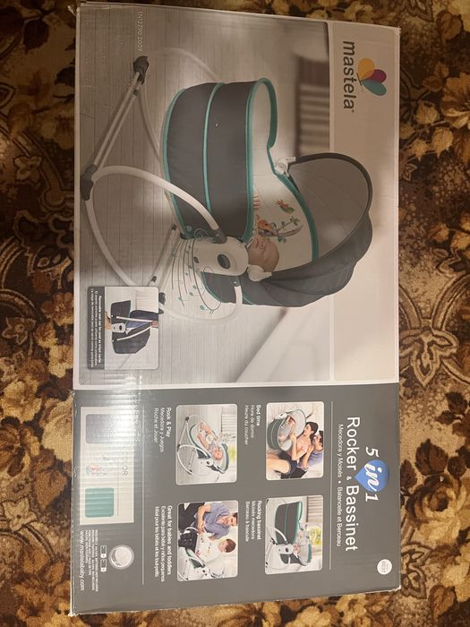 дитяча люлька-гойдалка Mastela 5 в 1