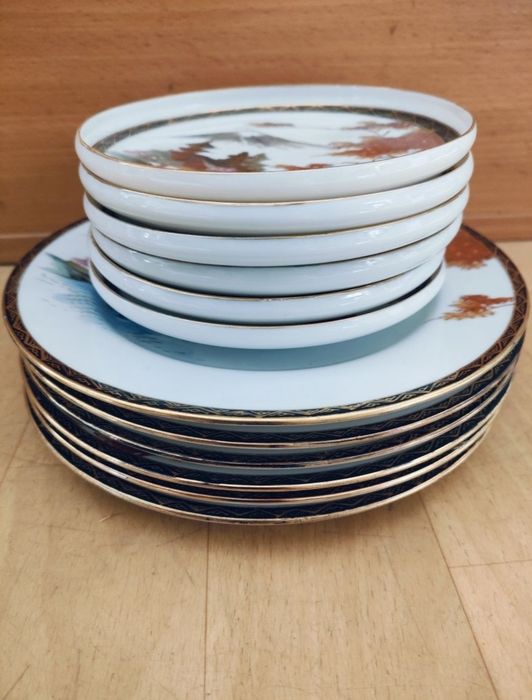 Japońska porcelana Kutani