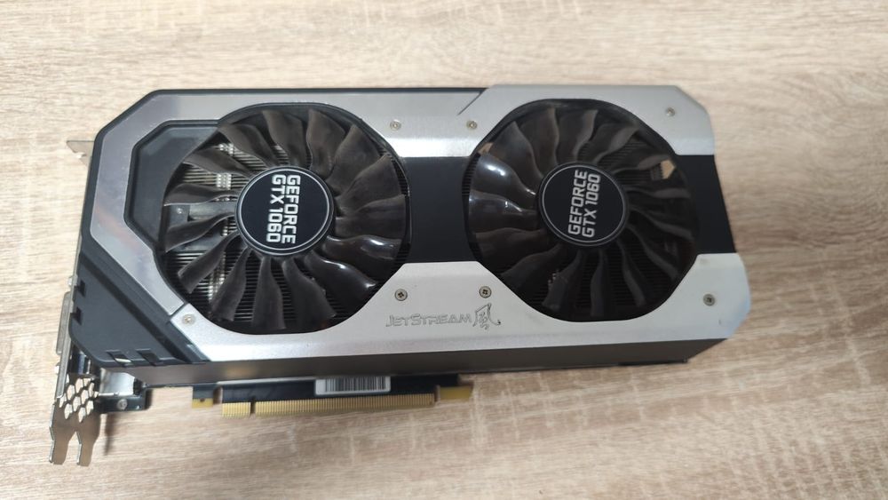 Как новый Palit GTX 1060 JetStream 6GB