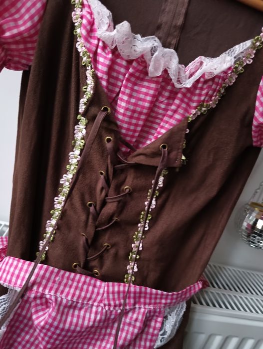 Strój karnawałowy, przebranie halloween, kostium bawarka 38 M