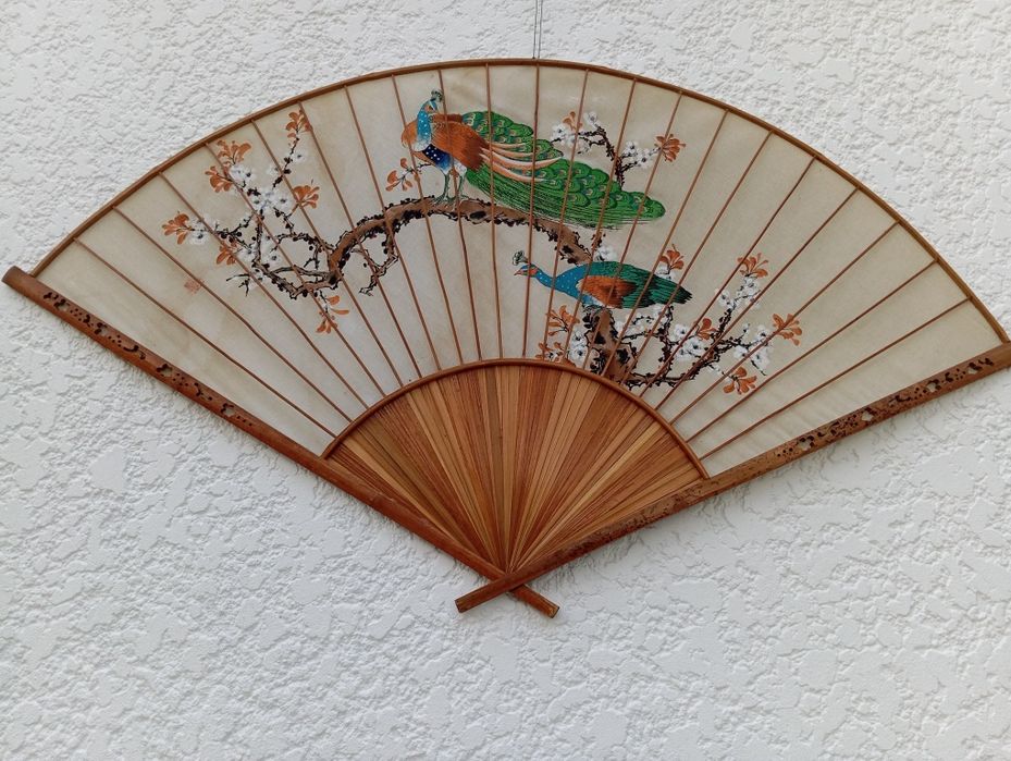 Leque Vintage Decorativo