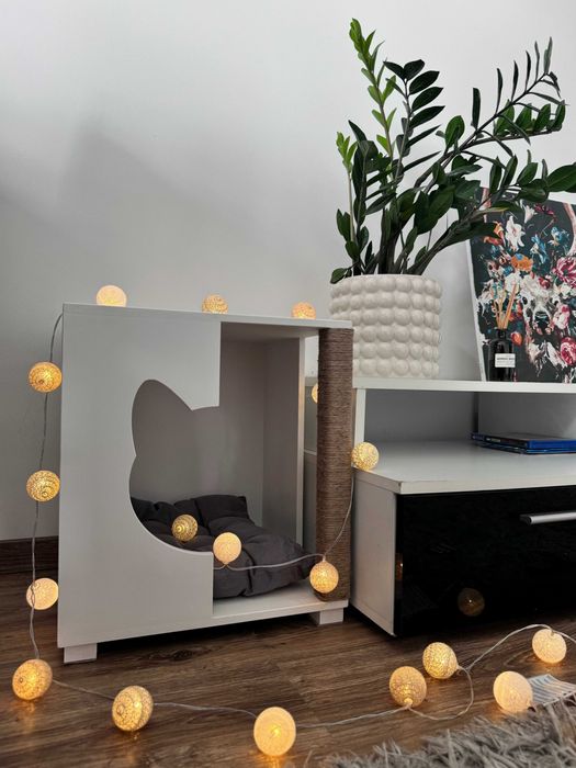 Buda Budka Domek DLA KOTA DRAPAK MiauVilla