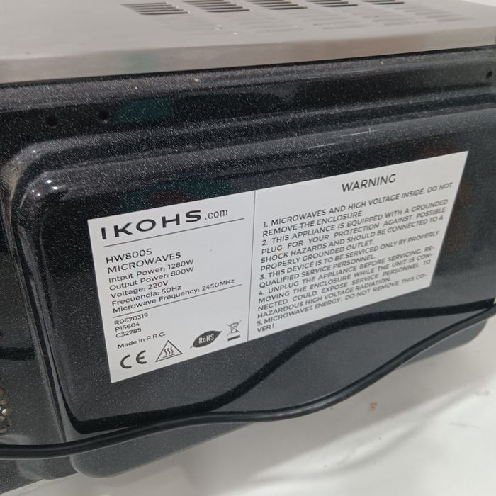Microondas Inox IKIOHS