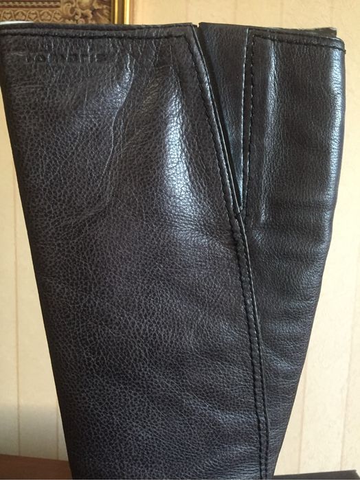 Жіночі чоботи з натуральноі шкіри