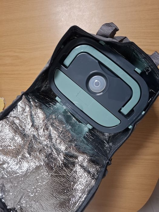 Lancheira eléctrica 12 V/24 V/220 V, 1,5 L, aço inoxidável - NOVO