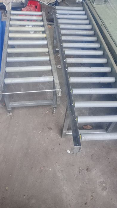 Przenośnik transportowy rolkowy podajnik rolotok stal nierdzewna