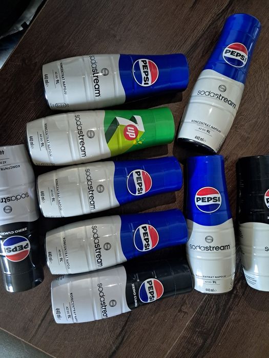 Syrop SodaStream Pepsi, Pepsi bez cukru, 7up