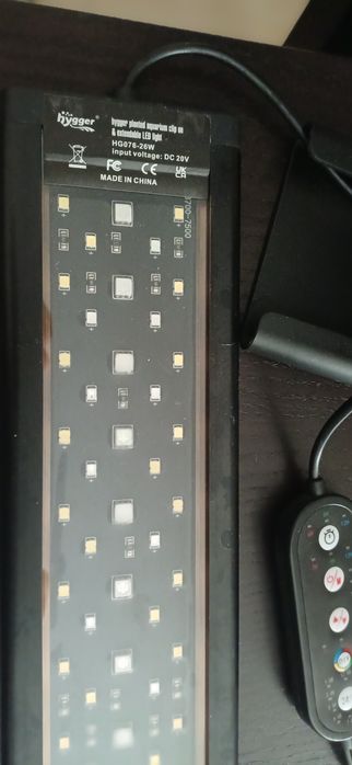 Luminária para aquário Hygger 076