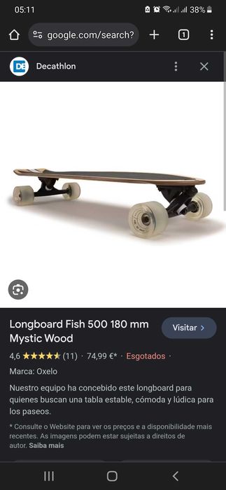 Skate bom estado