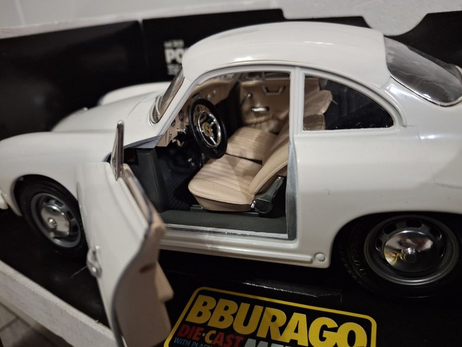 Samochód Kolekcjonerski Porsche 356B Coupe 1961 Bburago 1:18