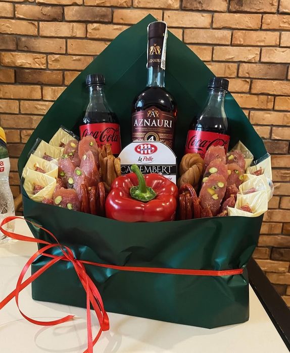 М'ясні букети. Їстівні букети. Солодкі букети