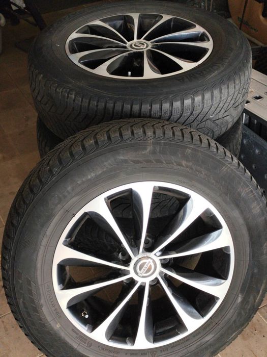 Jantes 17" Originais Nissan Qashqai / X-trail+ Pneus Yokohama  M+S