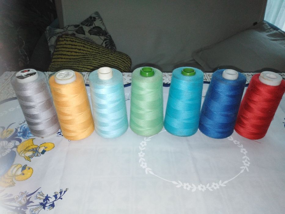 Nici szwalnicze wielokolorowe