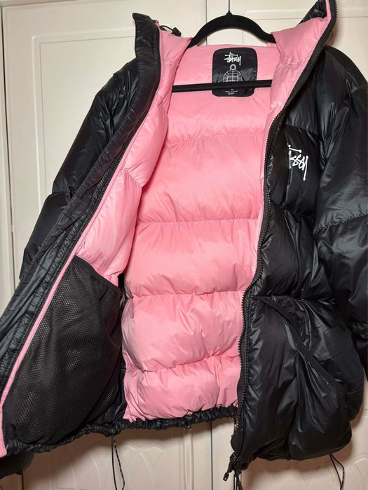 Stüssy Down Micro Ripstop Parka Jacket Pink